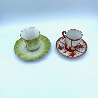 Spectacular Collection of Demitasse/Chocolate Cups and Saucers