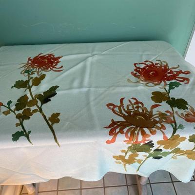 Georgeous Chrysanthemum Scarf
