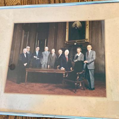 Vintage Photograph Warren Court SUPREME COURT Sandra Day Oâ€™Connor