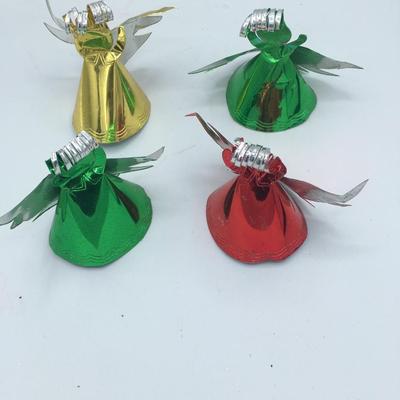 Vintage 1950â€™s foil Christmas angels