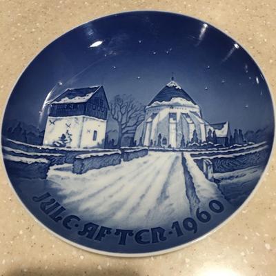 Vintage 1960 Bing & Grohdahl Christmas Plate