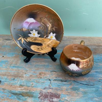 Japanese Tea Cup with Saucer