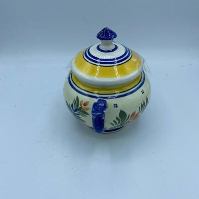 Quimper Henriot Sugar Bowl, France