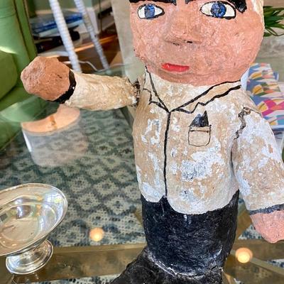 Paper Mache Sculpture DOCTOR Sign Dr. Kerr Jakoby Office