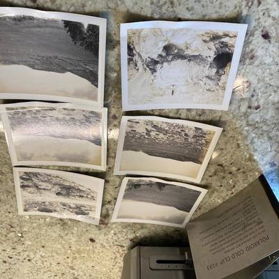Vintage Polaroid Automatic Folding Instant Land Camera 101 w Paul Francis Kerr Photos in Cold Case
