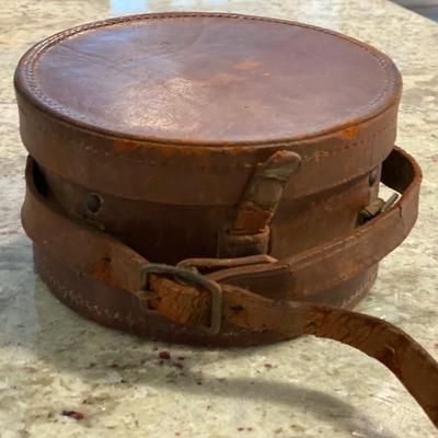 Vintage American Paulin System ALTIMETER A-1 Instrument in Leather Case