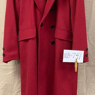 Ladies Large Red Coat