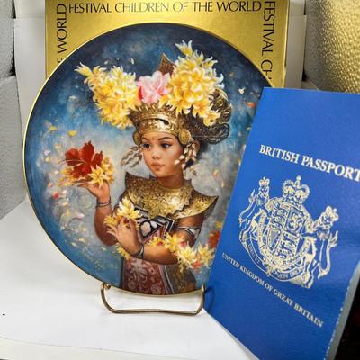 Doulton Designer Plate Children of the world Limited edition 