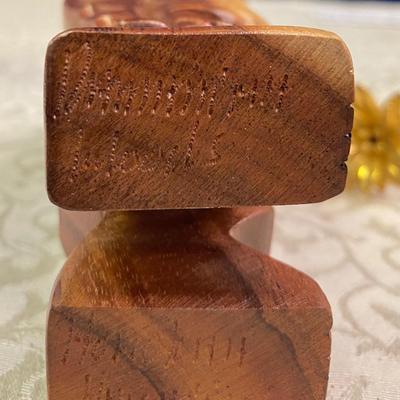 Wooden Hawaiian Carving