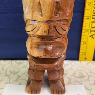 Wooden Hawaiian Carving