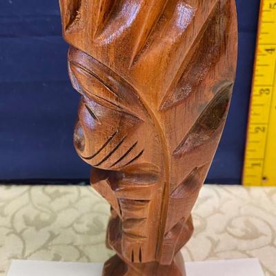 Wooden Hawaiian Carving