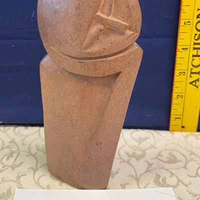 African Rock Figure Statue