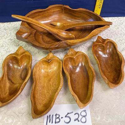 Wooden Bowl Set