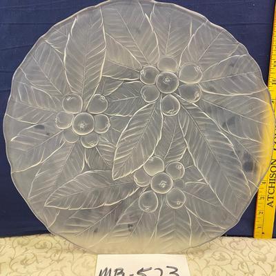 Loquat Frosted Hostess 14â€ Platter