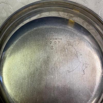 Silver Plated Bowl and a Heart Bowl