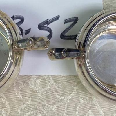 Sterling Silver  Cream and Sugar