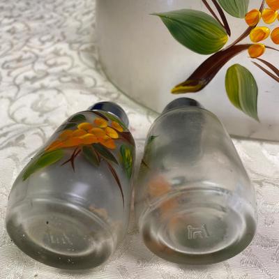 Vintage Bowl and Salt and Pepper