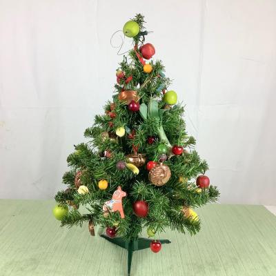 1426 Artificial Christmas Tree with Mini Copper Ornaments