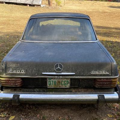 1972 230 Diesel Mercedes