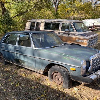 1972 230 Diesel Mercedes