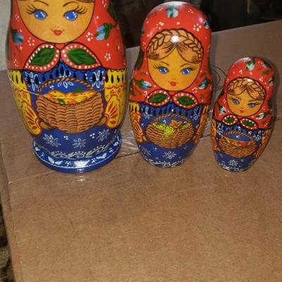 Vintage Stacking Dolls