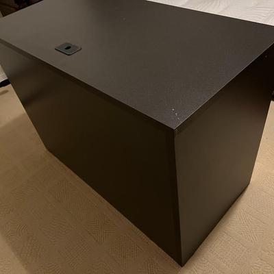 2 Drawer desk with keys.