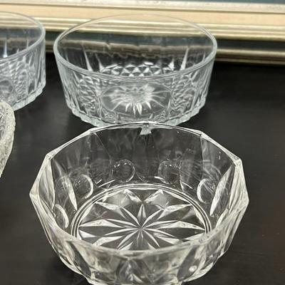 Nice lot of Glasses and Crystal Dessert Bowls and Cups