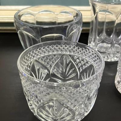Nice lot of Glasses and Crystal Dessert Bowls and Cups