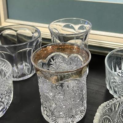 Nice lot of Glasses and Crystal Dessert Bowls and Cups