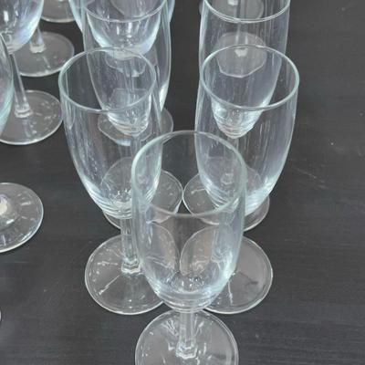 Variety of Glasses Different Brans