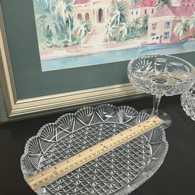 Lot of handle cut Crystals