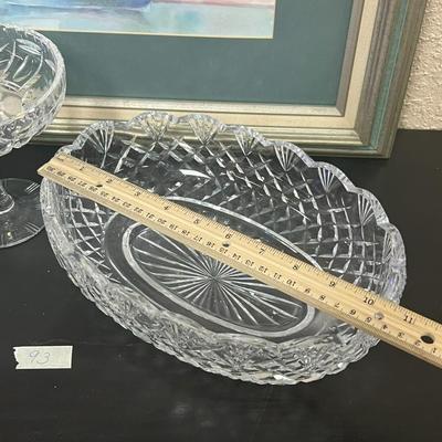 Lot of handle cut Crystals