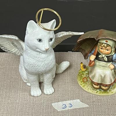 Broken and chipped Items Lenox and Hummel Figurines