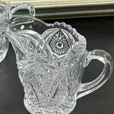 Wonderful Collection of Crystal Creamers