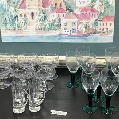 Amazing lot of glasses