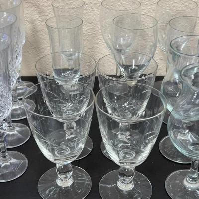 Variety of Glasses different Brand
