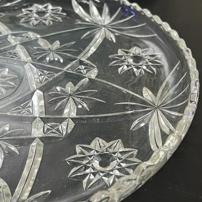 Tray and big Bowls of Crystals