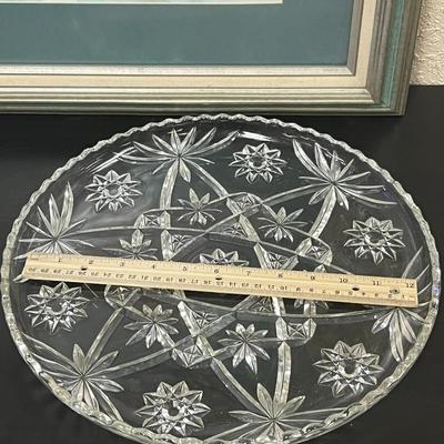 Tray and big Bowls of Crystals
