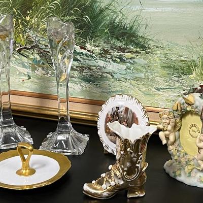 Amazing Lot of Glass, Crystal And Porcelain