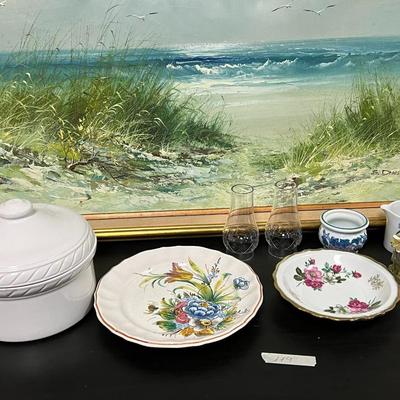 Fantastic Decorative hand Painted Plates and more