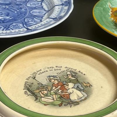 Wonderful lot of Antique Plates
