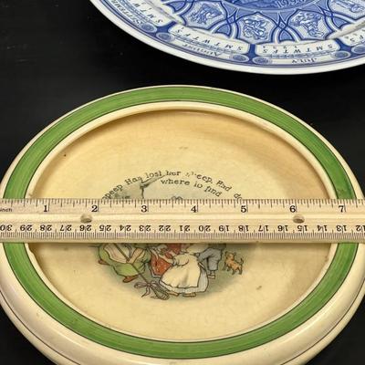 Wonderful lot of Antique Plates