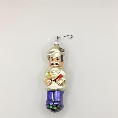 Lot 1437 Vintage Christopher Radko Glass Ornament, 1995 Pierre the French Chef