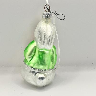 Lot 1438  Vintage Christopher Radko Glass Ornament, 1993 Ashy Rabbits Heart