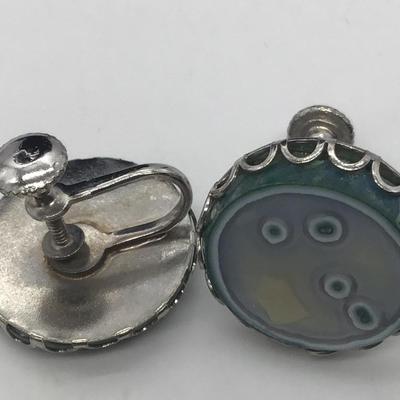 Sterling And Stone  TypeScrew on Earrings