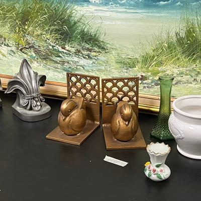 Vases and Book ends