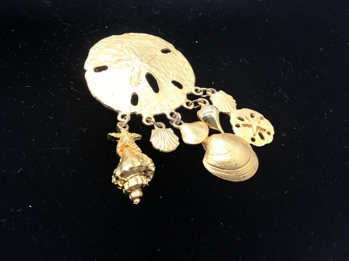 Seashell Brooch