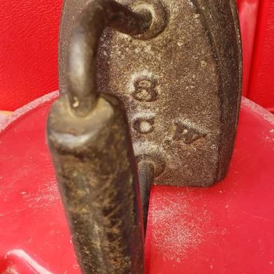 Antique SAD Iron