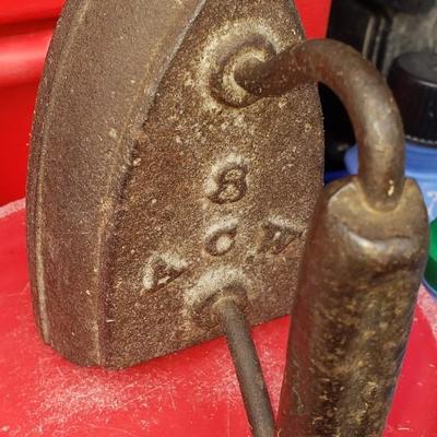 Antique SAD Iron