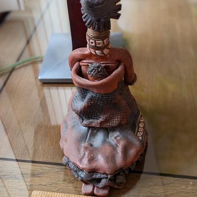 Handmade in Knysna Terracotta Woman with Baby